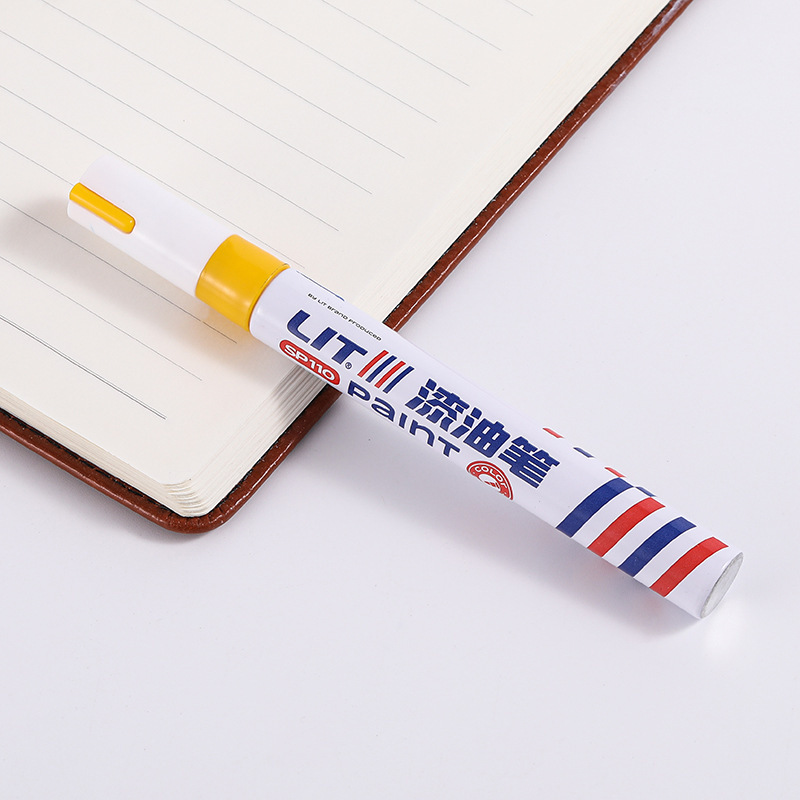 Pluma de pintura al por mayor SP110 fuego pintura pluma de cristal de metal Pluma de Oro de la pintura del coche pluma impermeable industrial rotulador