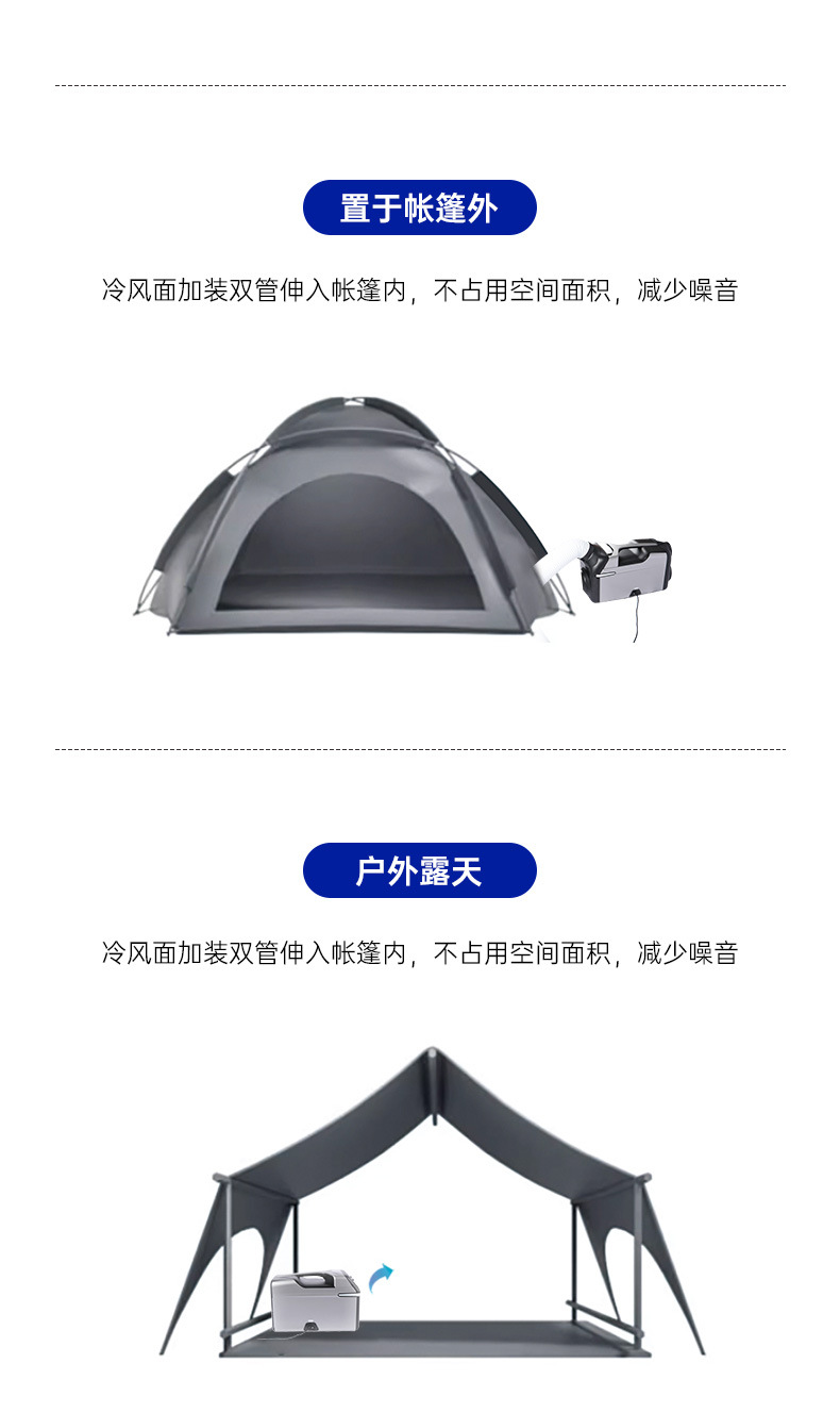 Guge Smart Outdoor Mobile Air Conditioner 1300W GMP15