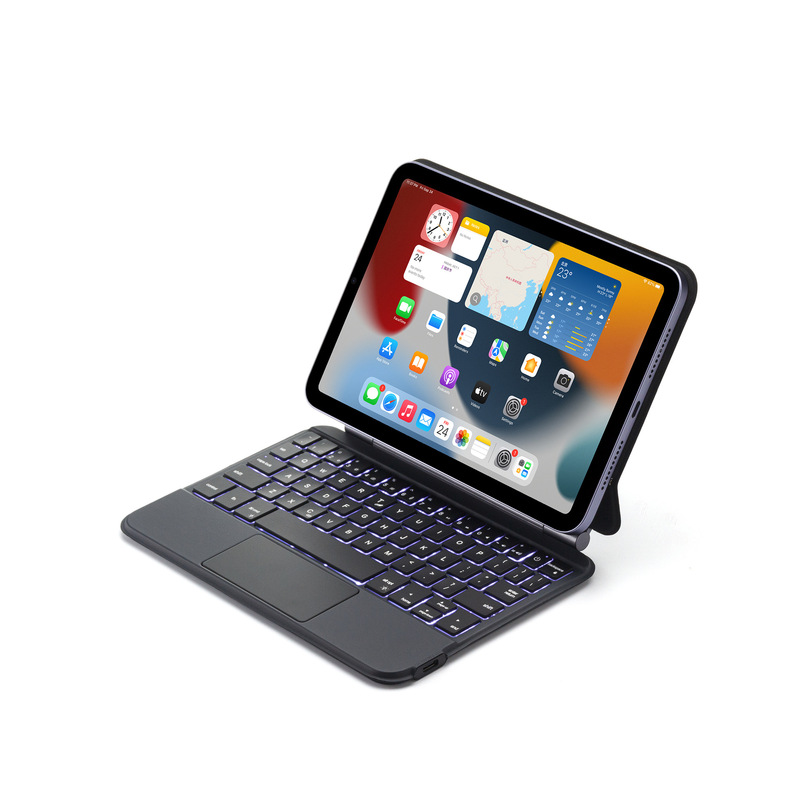 For ipad mini7/mini6 magnetic levitation wonderful control keyboard Bluetooth keyboard protective cover touch backlight