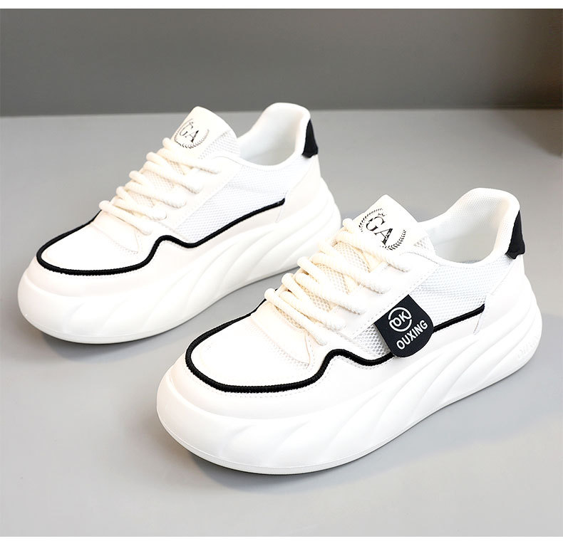 Damen-Tennisschuhe, Laufschuhe, Turnschuhe, Segeltuch, Gummisohle, gepolsterte Stoßdämpfungs-Turnschuhe_voghion.com