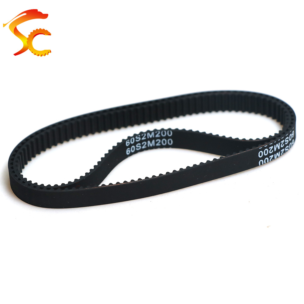 S2M传动同步皮带 S2M-240/242/246/250/260 宽6/10MM 橡胶同步带
