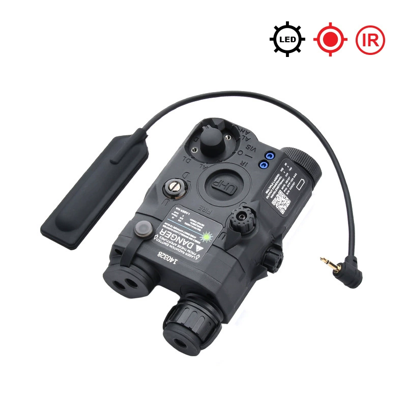  Apontador de laser com LED tático, lantejolas de unha, luz, estojo de bateria com laser
