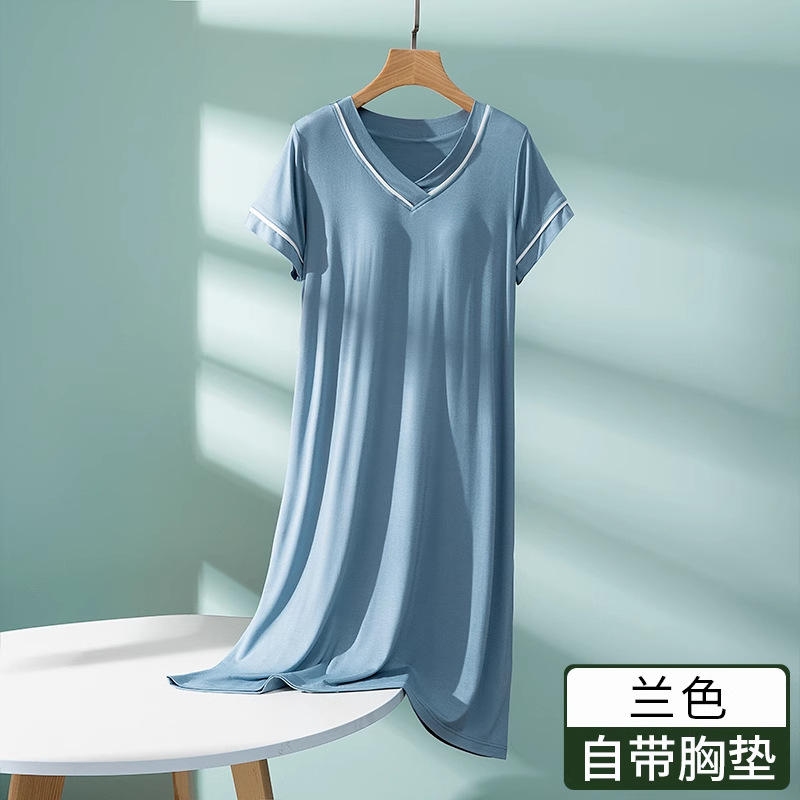파란색