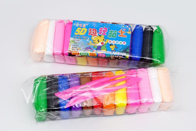 才艺星12色袋装超轻粘土