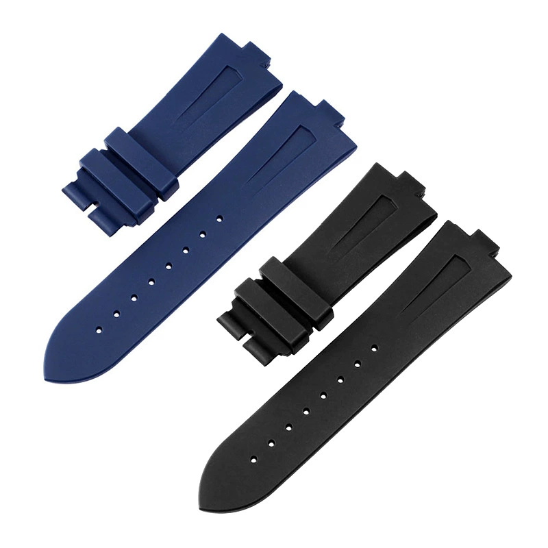 Spot wholesale suitable for all over the world 47450 49150 47040 silicone watch strap men's protruding mouth 8mm