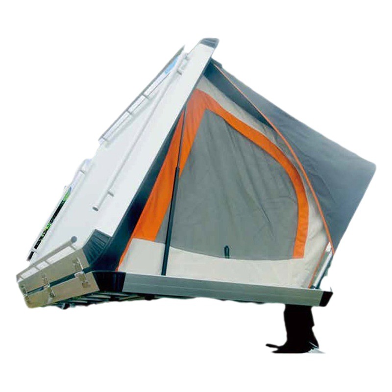 Tienda de techo ERP FRP montada en el vehículo acampar al aire libre viaje autónomo padre-hijo portátil de apertura rápida