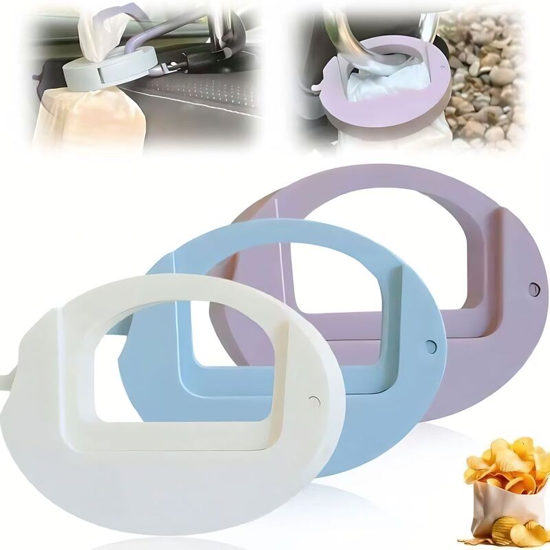 跨境新款 safety clip 居家日用收纳食品密封夹安全夹 食品防潮夹|undefined