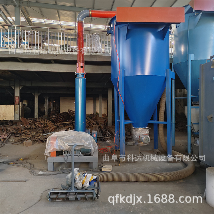 200型碎石子气力输送机XWZF 氯化腊石装吨包用真空吸料机视频