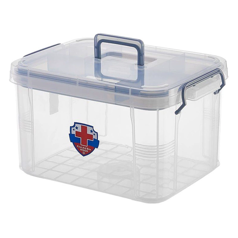 Аптечка Бытовая многослойная портативная большая емкость для неотложной медицинской помощи Маленькая аптечка Ящик для хранения бытовой медицины