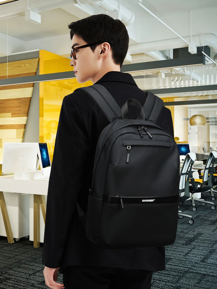 Capacious casual backpack