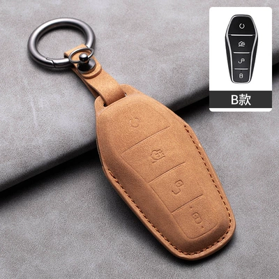 Car key bag | Ev Yuan Tang Hiace 05 - byd-model-b-orange-set-ring-buckle