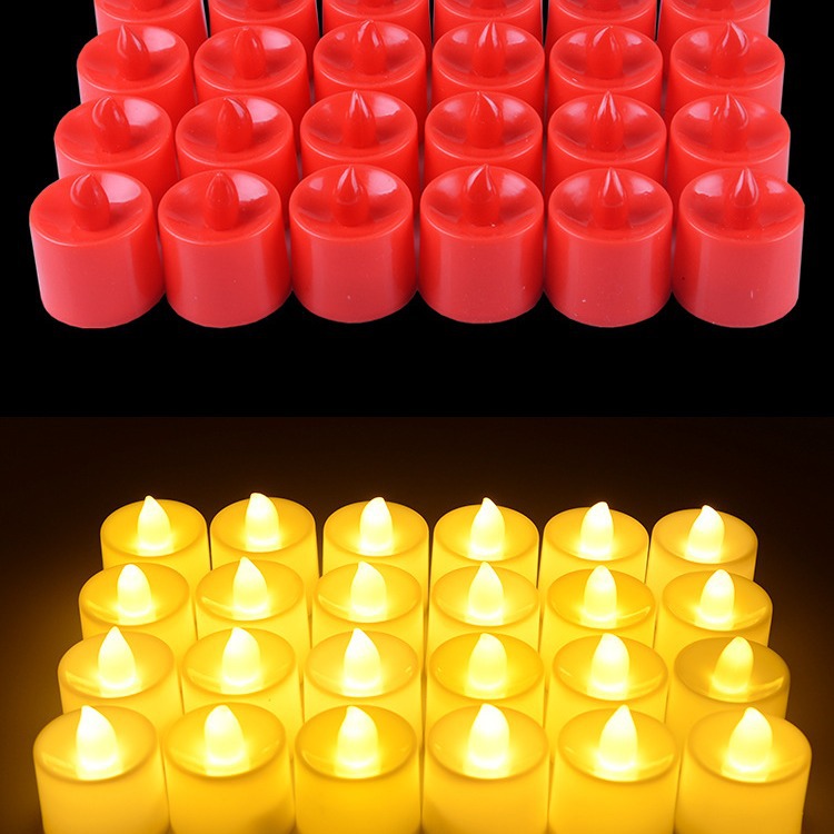 LED electronic candlelight romantic proposal creative decoration…