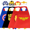 Heroes, children's trench coat, Iron Man, Superman, Captain America