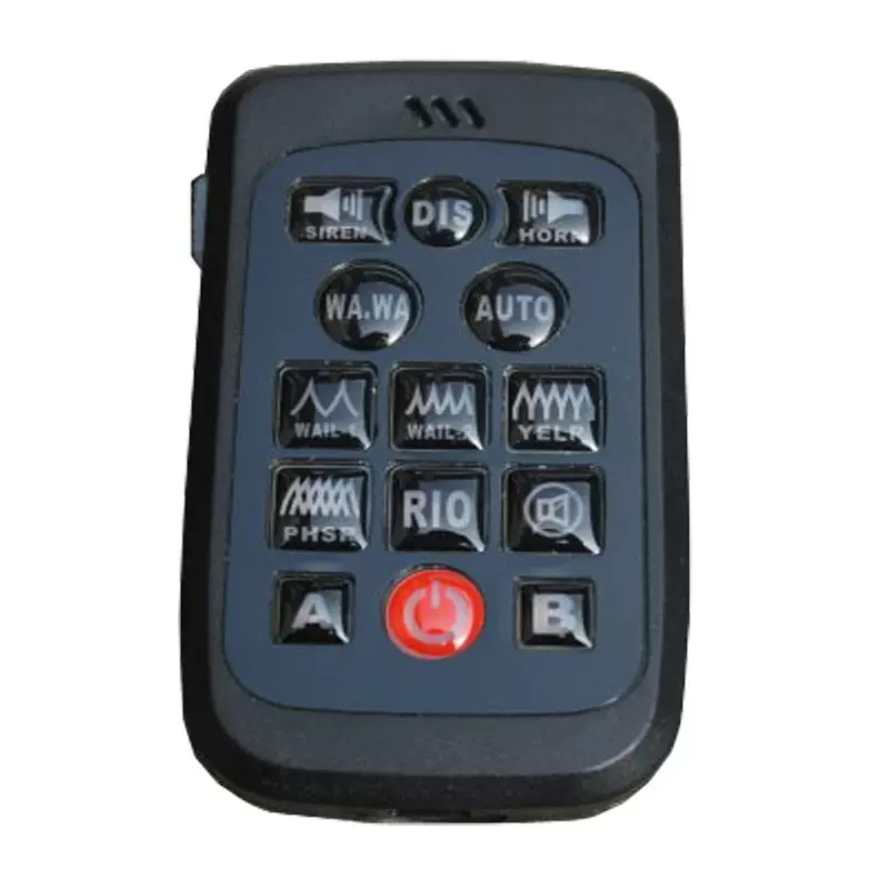 B款无线手柄 开道车载警笛警报器600W汽车报警器喇叭喊话器