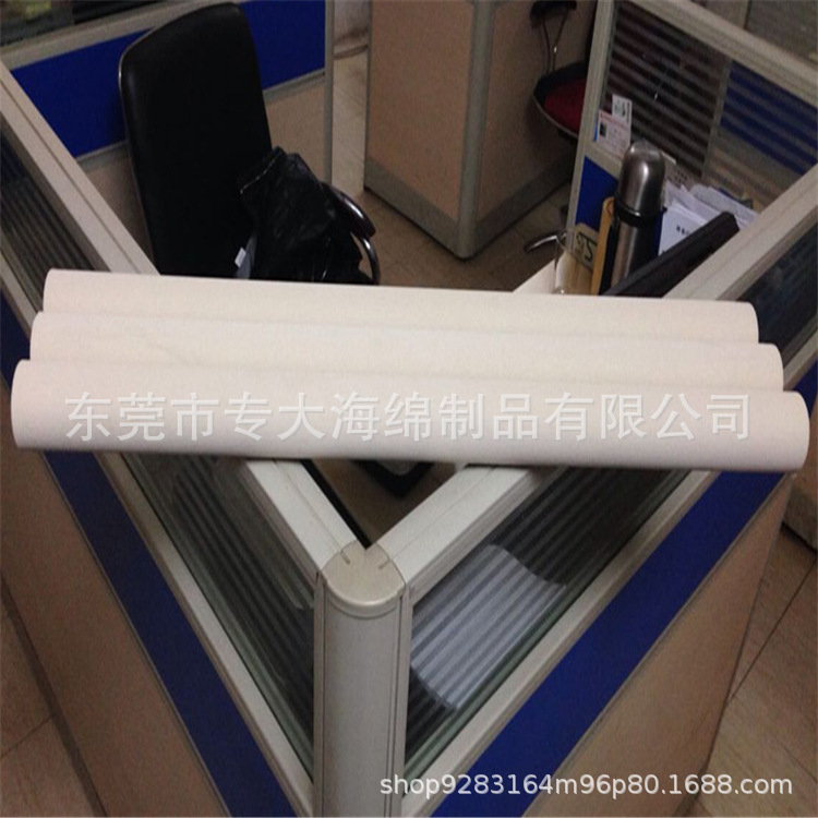 45*20*700*700mm PVA吸水海棉滚轮 线路板玻璃清洗吸水海绵管