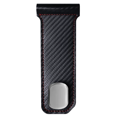 Car hanging car decoration supplies cross-border - abs-hook-headsingle-hook-carbon-fiber-pattern-with-red-stitching-new-upgraded-model-factory-goods-can-be-shipped-on-behalf-of-one-piececan-be-labeled-and-put-into-warehouse