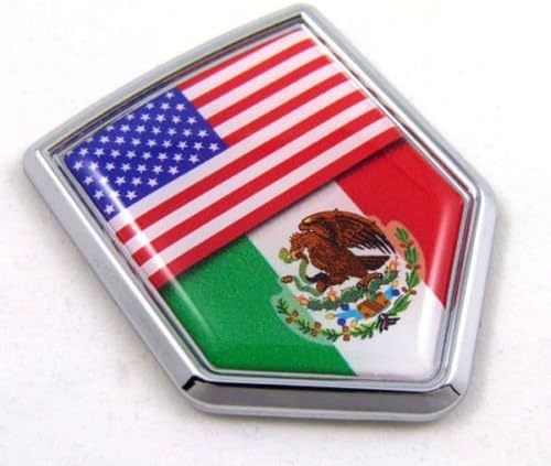 Amazon bandera nacional logotipo de automóvil de metal 3D estereoscópico bandera nacional auto etiqueta pegatinas mini etiqueta transfronteriza