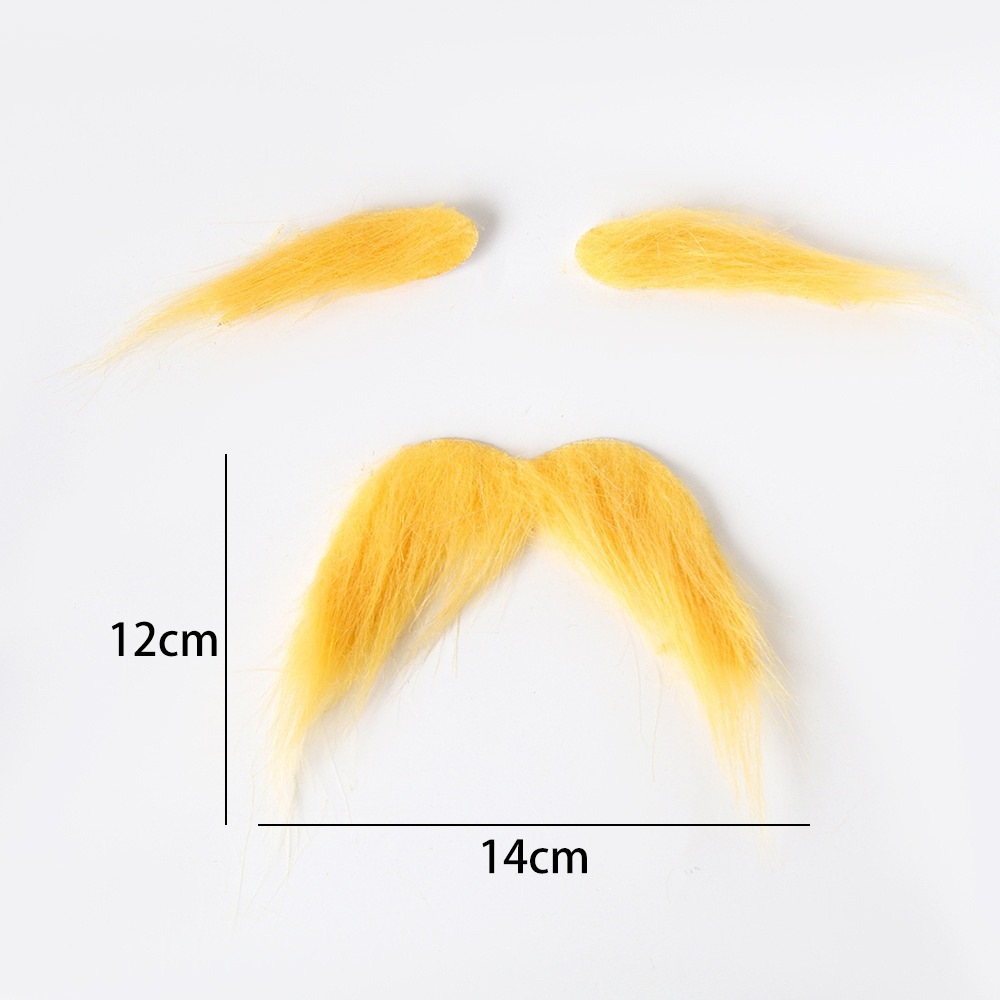 OPP Orange Eyebrow Pequeña Barba Set de 3 piezas