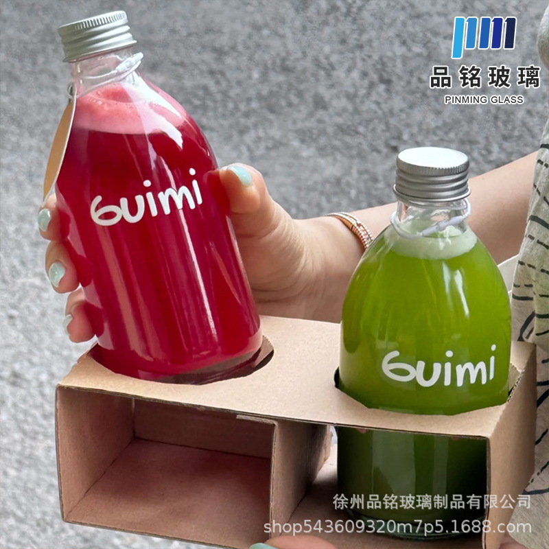 Sealed Beverage Bottle with Lid, Food-Grade 300ml Juice Cold Brew Bottle, Coffee Glass Bottle, Customizable Logo Juice Bottle Sealed Beverage Bottle with Lid, Food-Grade 300ml Juice Cold Brew Bottle, Coffee Glass Bottle, Customizable Logo Juice Bottle