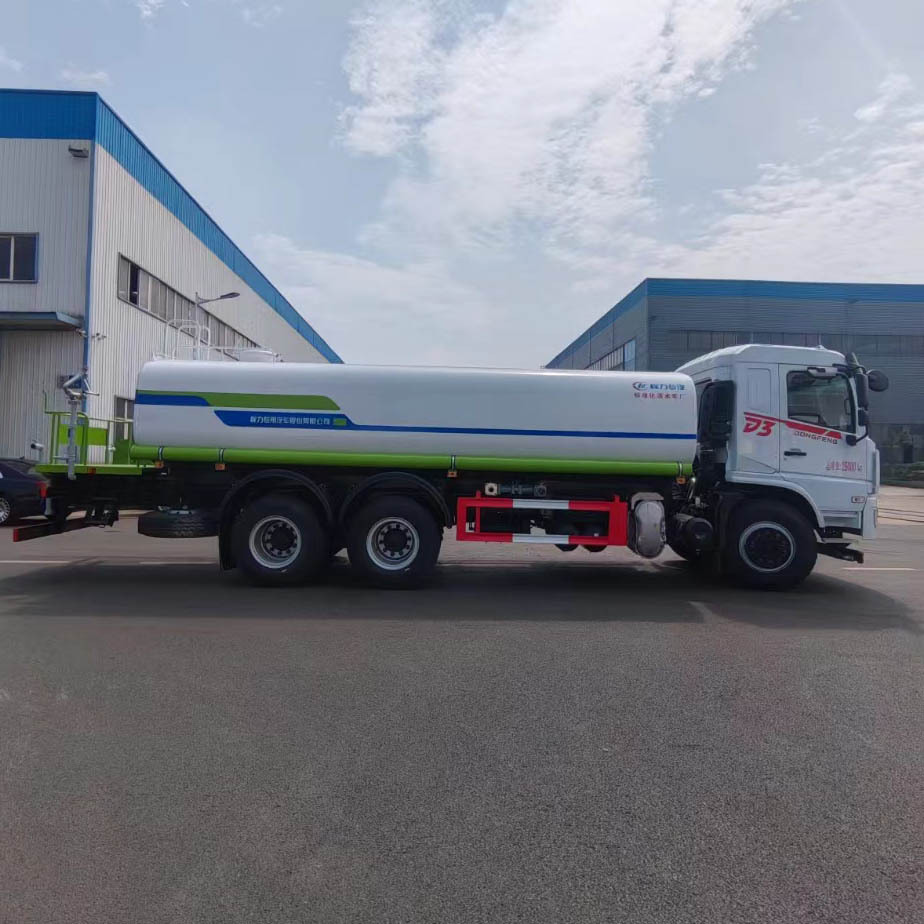 National Vi Large Capacity Dongfeng Rear Dual Axle Spray Truck 20 Cubic Meter Fog Cannon Truck for Dust Control and Water Transport in Industrial Parks and Construction Sites