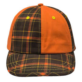 秋冬新款男女英伦风格格子棒球帽 百搭不挑人户外出行拍照鸭舌帽