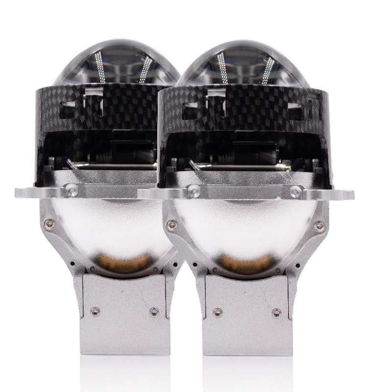 Nueva lente bifocal LED de 3 pulgadas con lente prismática, tres copas JS6JS7JS8, luces de coche modificadas súper brillantes mejoradas, gran venta.