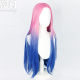 Manding Alien Stage mizi Alien Stage Meizhi cos Wig Simulation Scalp Top Dyeing Gradient