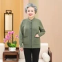 秋冬妈妈针织开衫毛衣