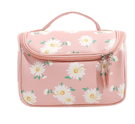 2020 invierno nuevo impermeable a prueba de humedad de gran capacidad portátil grande abierto bolsa de cosméticos de almacenamiento de baño bolsa de organización