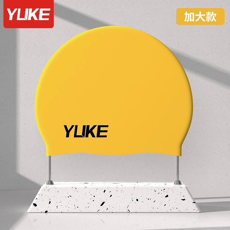 Sombrero de natación de silicona impermeable, protector de orejas para mujeres, sombrero de natación especial para hombres, sombrero de natación profesional para niños