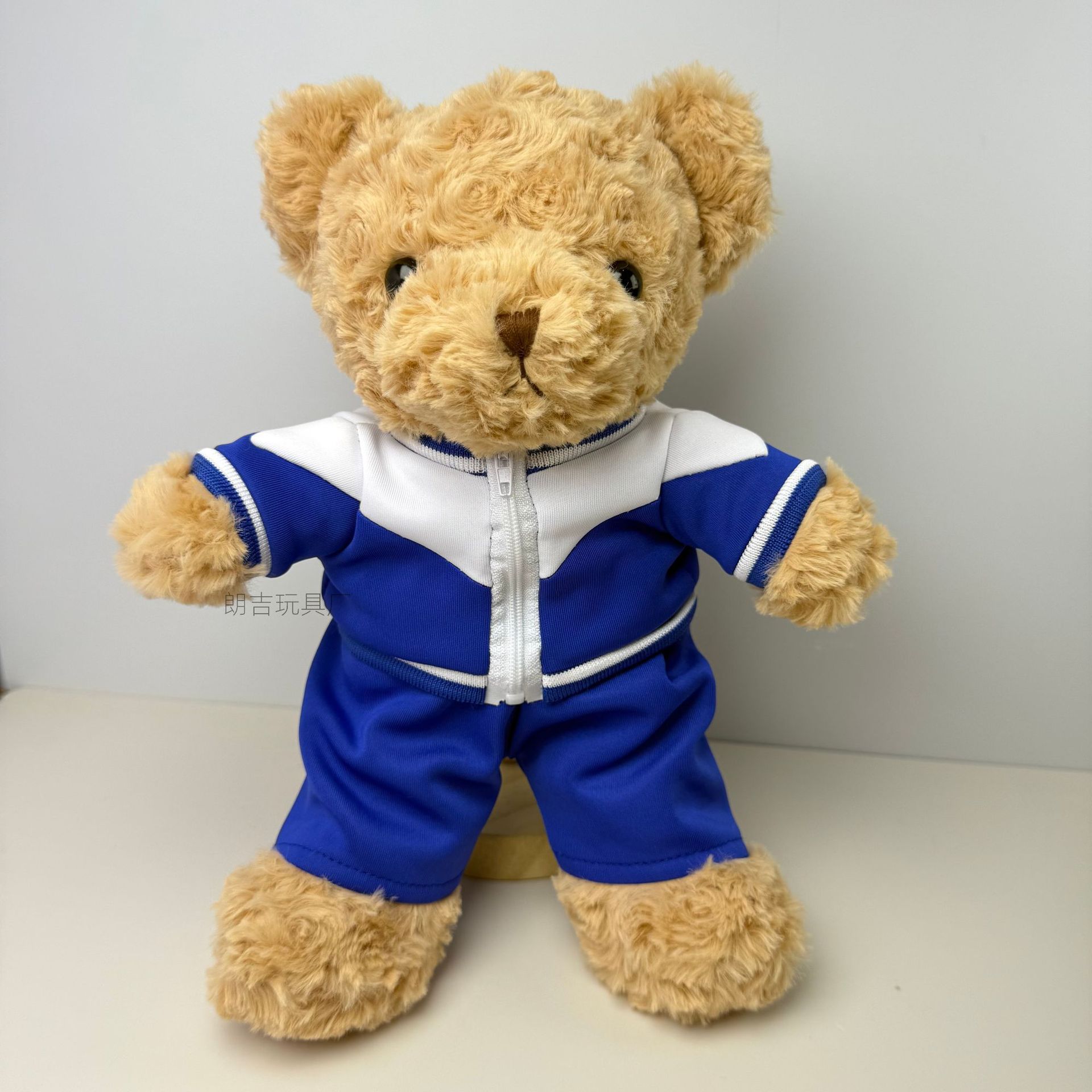Uniforme escolar oso muñeca Teddy Teddy Juguetes de peluche Graduation Bear Regalo de graduación logotipo emblema escolar
