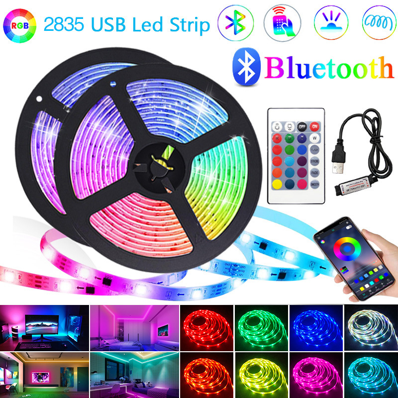Anmi lighting LED Flexible light strip 2835rgb Lights with suit 5v24 Key IR/Mini controller