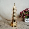 New Metal Craft Pin Yaisha brand Wenchang Tower Model 9 -layer 13 Plating Galfenus Fine Wenchang Pagoda