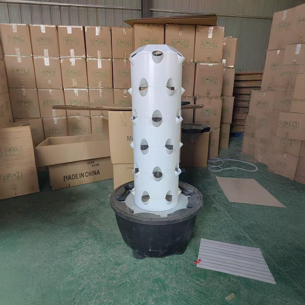 Torre de plantación hidropónica, tanque de cultivo sin suelo, tanque hidropónico, instalaciones de plantación de invernadero, marco de plantación de cultivo tridimensional