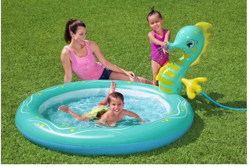 Piscina Inflable de PVC para Bebés, Juguete Infantil de Verano, Divertida y Suave