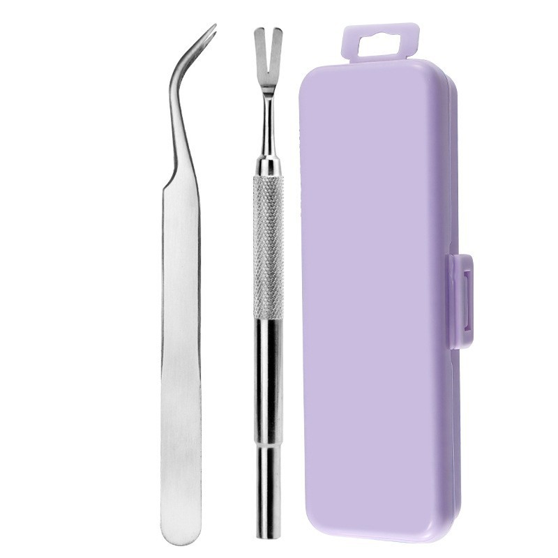 보라색 상자 - 강아지 이 턱시도 2종 세트