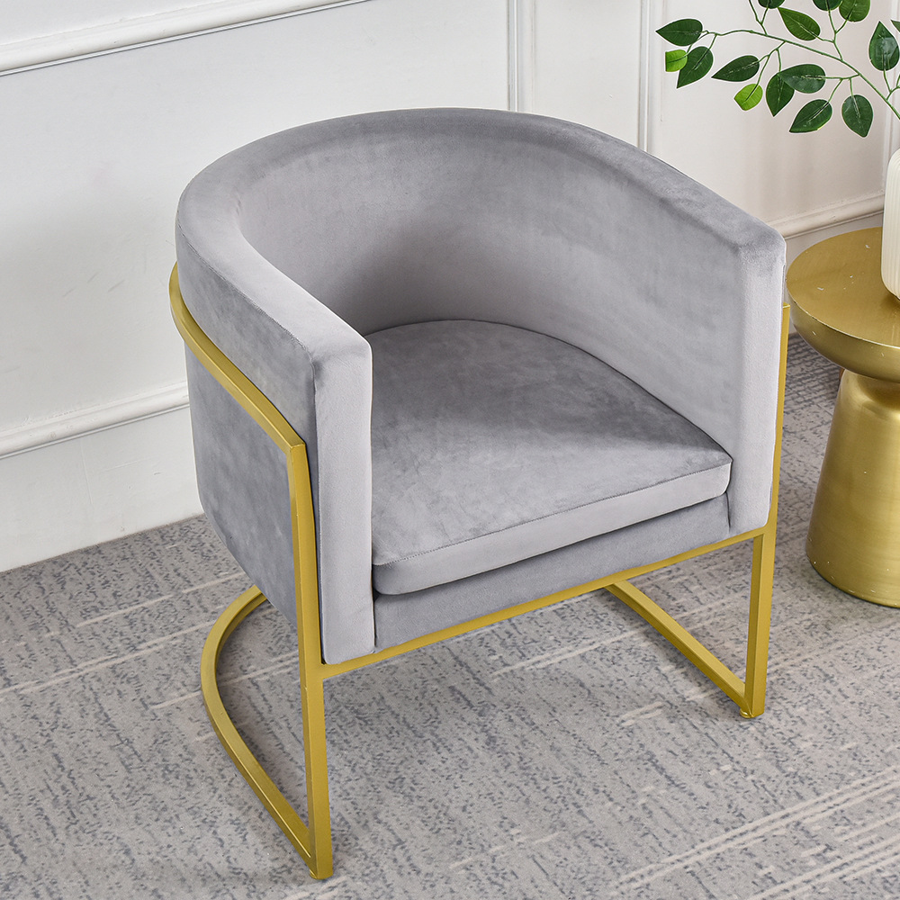 Elástico nórdico casual solo sofá cubierta de sofá de hierro cubierta de polvo tienda de uñas cubierta de asiento de la tarjeta