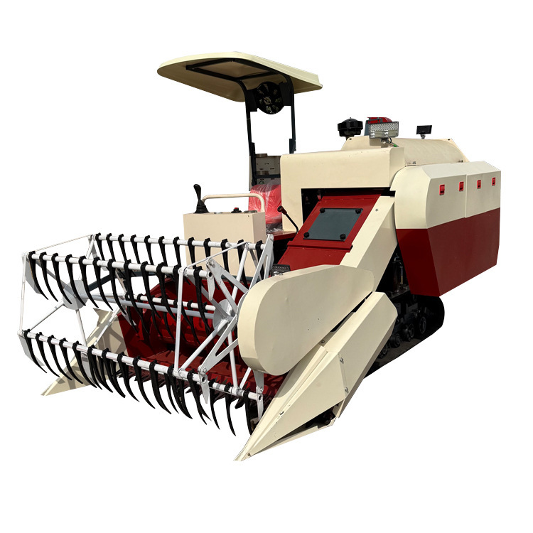 35Hp Horsepower Combine Harvester Parameters Machine Model:41Z-1.6 Feeding Method:Full Feed