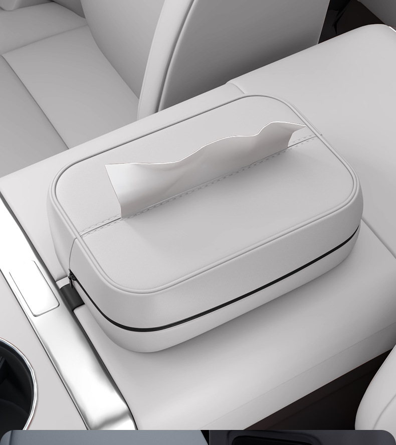 Suitable for Mg Mg4 Car Tissue Box 25 New Seat Hanging Central Control Tissue Bag Interior Paper Box Accessories