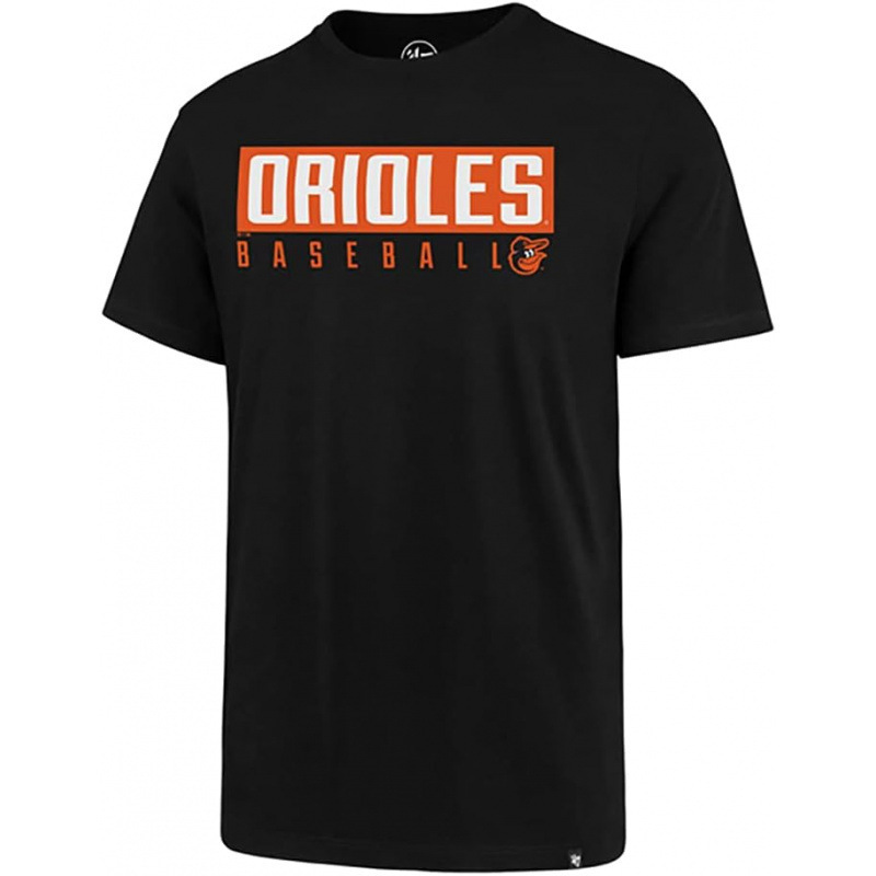 Cross-Border Short-Sleeved Men's T-Shirt Pure Cotton Mlb Men's Dub Major Super Rival Team Color