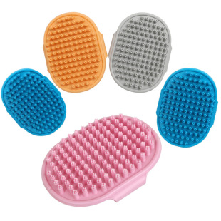 Cross-border pet bath brush cat and dog universal floating fur pet bath gloves multi-color easy to clean cat bath brush