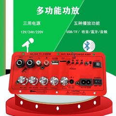 奔雷家庭用bluetoothコンピュータ車載スピーカーサブウーファーメインボードモノラル100ワットDIYアンプメインボード