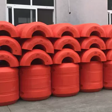 电站拦污排山区河道垃圾浮筒聚乙烯漂浮水库大浮力