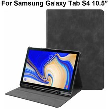 For Samsung Galaxy Tab S4 10.5 Case With Touch Pen Slot Tab