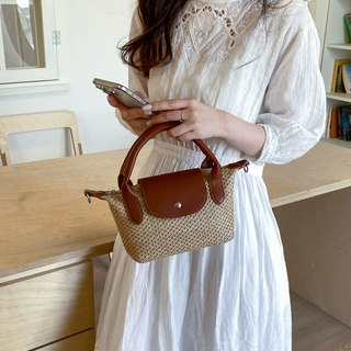 大容量手提包包女2026新款bags时尚斜挎包质感女士单肩通勤水桶包