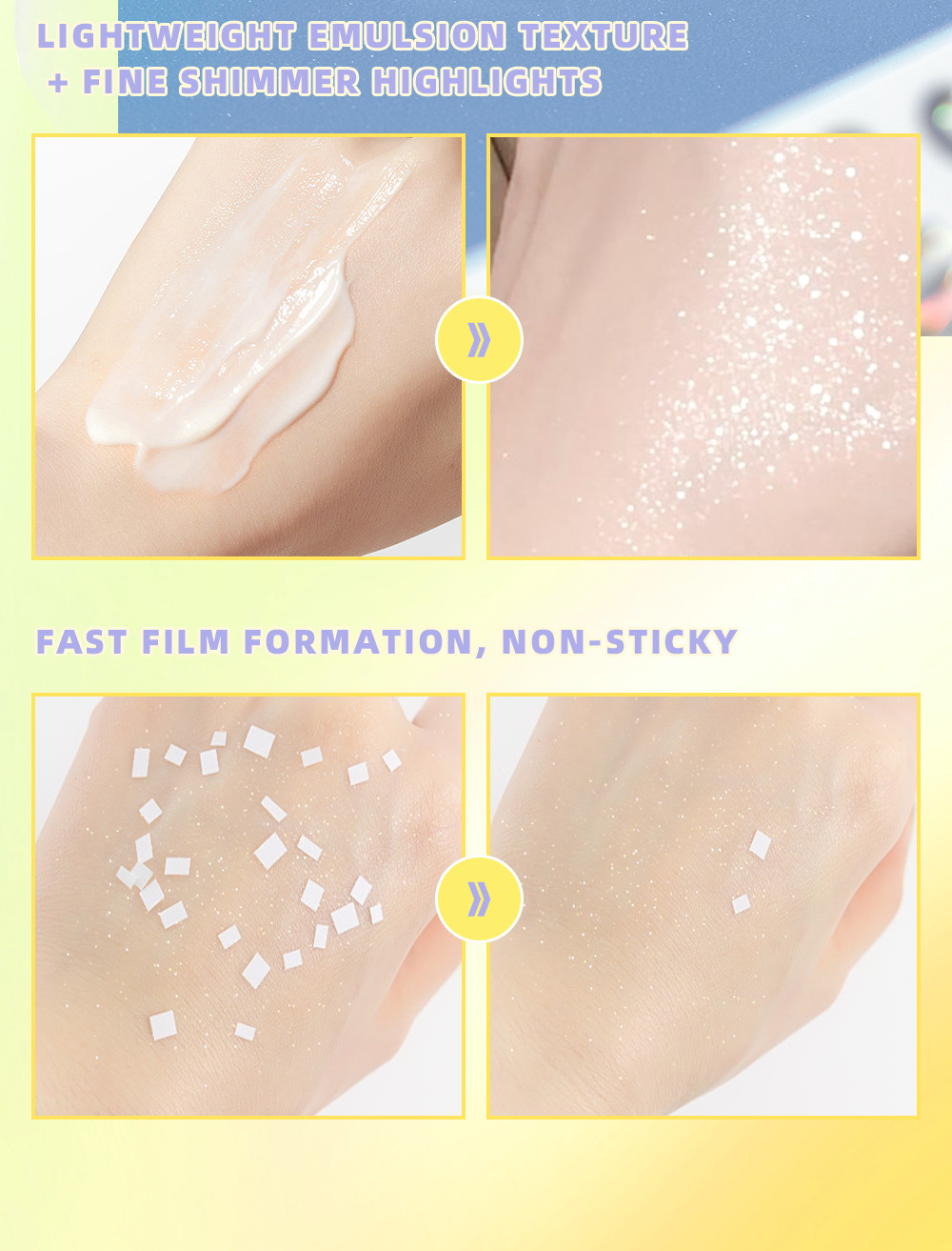 QIBEST Cross-border Isolation Pearlescent Brightening Primer Moisturizing, Natural, Refreshing, Oil-Control and Non-Greasy Hydrating Isolation Lotion undefined
