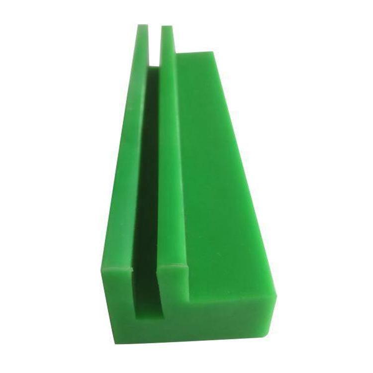 平行垫条挤出耐磨条upe垫条聚乙烯护栏条导轨U型尼龙弯轨塑料齿条