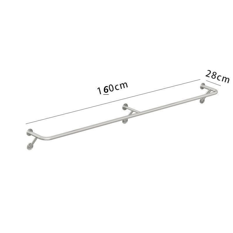 스테인레스 스틸 V 형 벽 프레임 길이 160cm-강한 하중 베어링