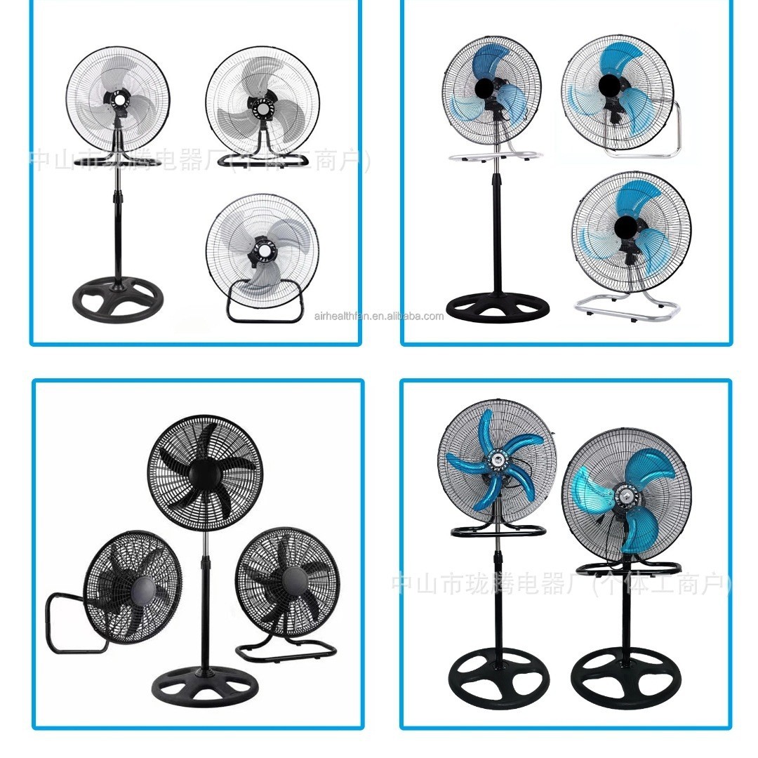 Fabricante de ventilador de piso de 18 pulgadas 3 - en - 1 ventilador de pared vertical ventilador de piso de alta potencia ventilador de piso transfronterizo 110V