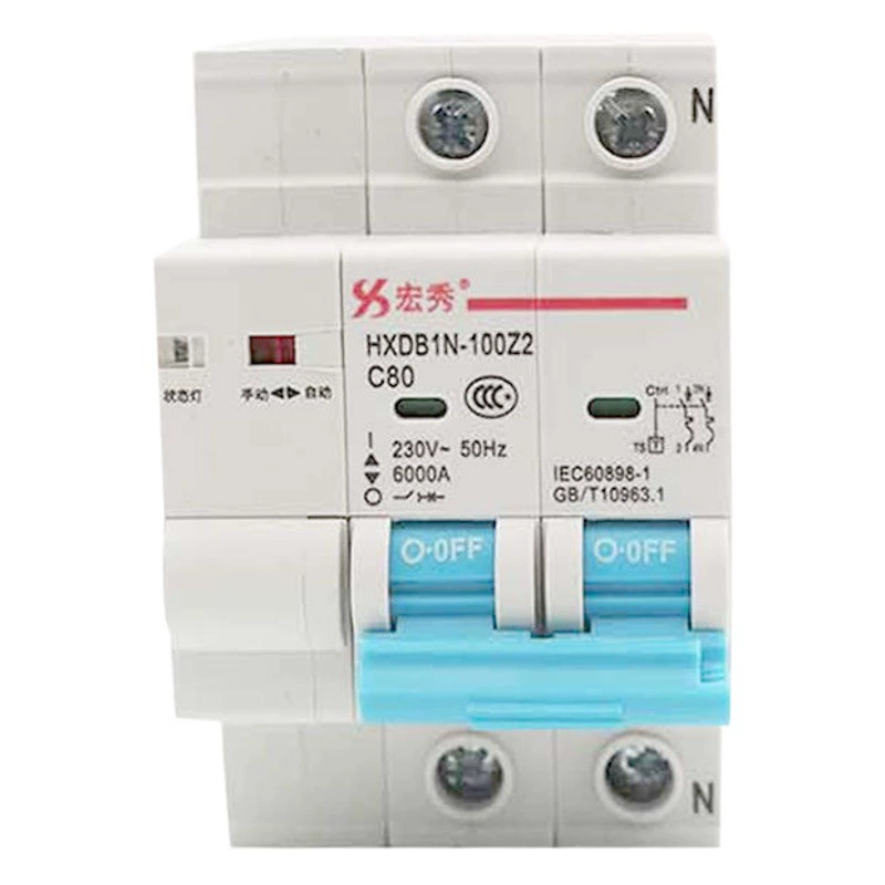 Внешний автоматический выключатель счетчика электроэнергии Hongxiu HXDB1N-125Z Предоплаченный Автоматический повторный переключатель воздуха
